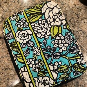 Vera Bradley laptop bag with iPad pull out case.